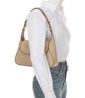 Ralph Lauren Crosshatch Medium Schylar Shoulder Bag