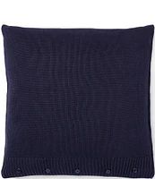 Ralph Lauren Knit Flag Throw Pillow