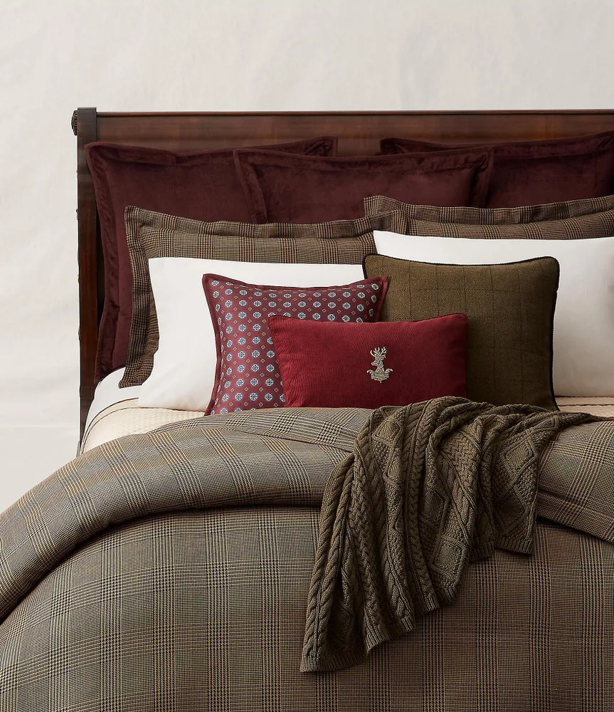Ralph Lauren Palazzo Collection Bretford Herringbone Comforter