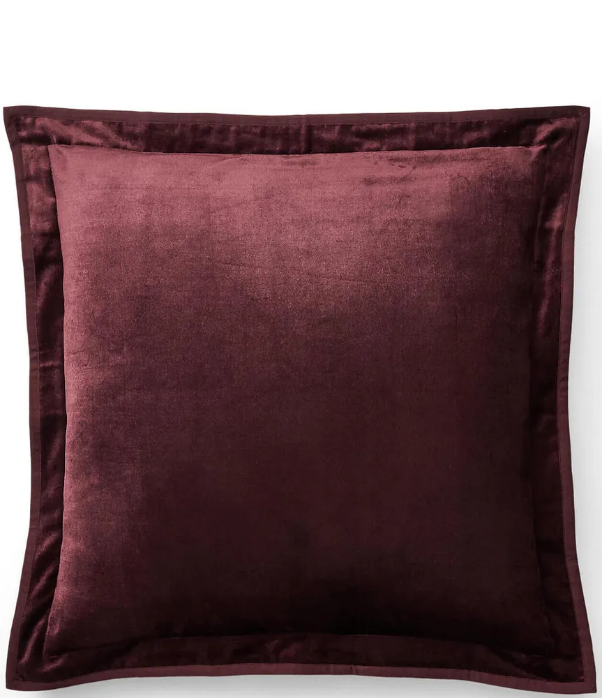 Ralph Lauren Palazzo Collection Velvet Euro Sham