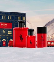 Ralph Lauren Polo Red Eau de Toilette 3-Piece Gift Set