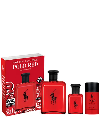 Ralph Lauren Polo Red Eau de Toilette 3-Piece Gift Set