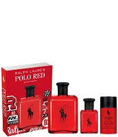 Ralph Lauren Polo Red Eau de Toilette 3-Piece Gift Set