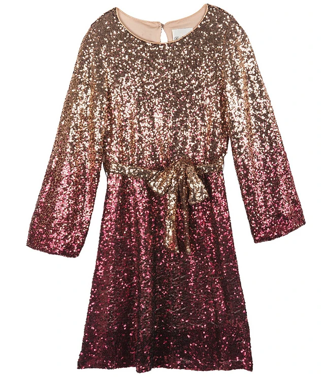 formal dresses with sleeve Long Sleeve Long Formal Gown: Amelia Couture 381-1 Eggplant / 2