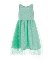 Rare Editions Little Girls 2T-6X Sleeveless Sequin-Embellished Fit & Flare Dress