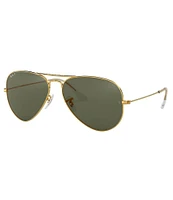 Ray-Ban Classic Aviator Polarized 62mm Sunglasses