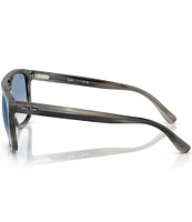Ray-Ban Men's RB2213 58mm Havana Grey Square Sunglasses