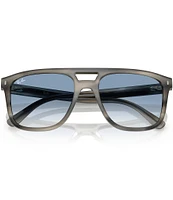 Ray-Ban Men's RB2213 58mm Havana Grey Square Sunglasses