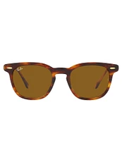 Ray-Ban Men's Rb2298 Havana 52mm Square Sunglasses