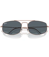 Ray-Ban Men's RB3845 Explorer V 60mm Oval Sunglasses