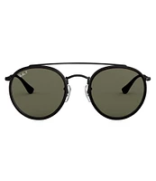 Ray-Ban Unisex Round Polarized 51mm Sunglasses