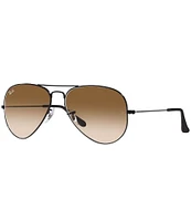 Ray-Ban Unisex 0RB3025 55mm Aviator Sunglasses