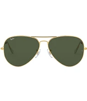 Ray-Ban Unisex 0RB3026 62mm Aviator Sunglasses