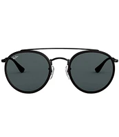 Ray-Ban Unisex 0RB3647N 51mm Round Sunglasses