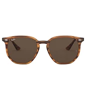 Ray-Ban Unisex 0RB4306 54mm Havana Round Sunglasses