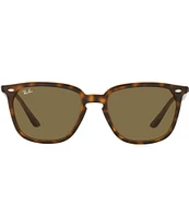 Ray-Ban Unisex 0RB4362 55mm Havana Square Sunglasses