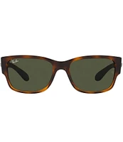 Ray-Ban Unisex 0RB4388 55mm Havana Rectangle Sunglasses