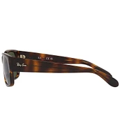 Ray-Ban Unisex 0RB4388 55mm Havana Rectangle Sunglasses