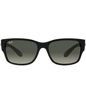 Ray-Ban Unisex 0RB4388 55mm Rectangle Sunglasses