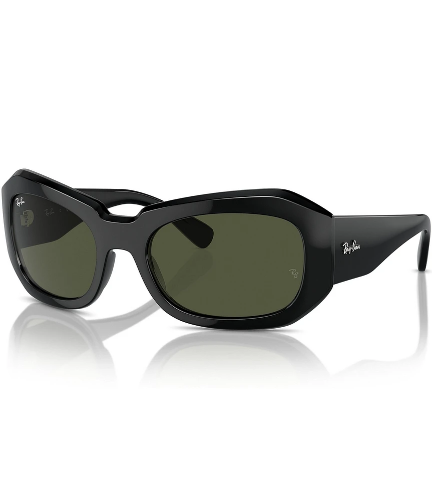 Ray-Ban Unisex Beate 56mm Oval Sunglasses