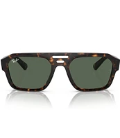 Ray-Ban Unisex Corrigan RB4397 Havana 54mm Pilot Sunglasses