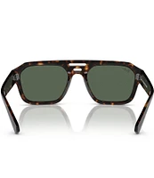 Ray-Ban Unisex Corrigan RB4397 Havana 54mm Pilot Sunglasses