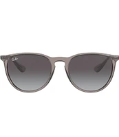 Ray-Ban Unisex Erika 54mm Transparent Round Sunglasses