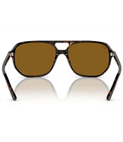 Ray-Ban Unisex Havana Bill One 60mm Irregular Sunglasses