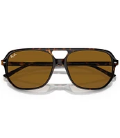 Ray-Ban Unisex Havana Bill One 60mm Irregular Sunglasses