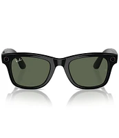 Ray-Ban Unisex Ray-Ban Meta Smart Glasses Wayfarer 50mm Sunglasses