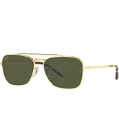 Ray-Ban Unisex New Caravan 55mm Aviator Sunglasses