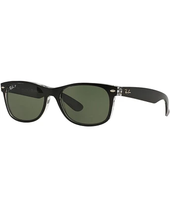 Ray-Ban Unisex New Wayfarer 55mm Polarized Square Sunglasses