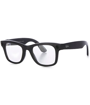Ray-Ban Unisex Ray-Ban Meta Smart Glasses Wayfarer 50mm Polarized Sunglasses