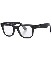 Ray-Ban Unisex Ray-Ban Meta Smart Glasses Wayfarer 50mm Polarized Sunglasses
