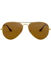 Ray-Ban Unisex RB3025 62mm Aviator Sunglasses