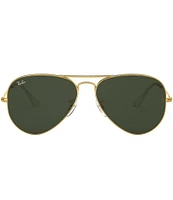 Ray-Ban Unisex RB3025 62mm Aviator Sunglasses