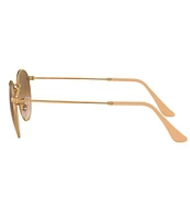 Ray-Ban Unisex RB3447 50mm Gold Frame Round Sunglasses