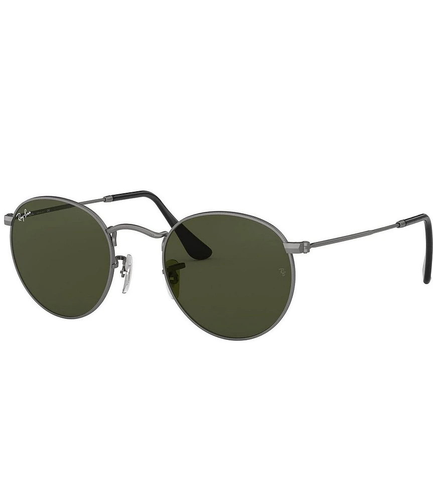 Ray-Ban Unisex RB3447 50mm Gunmetal Round Sunglasses