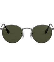 Ray-Ban Unisex RB3447 50mm Gunmetal Round Sunglasses