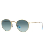 Ray-Ban Unisex RB3447 50mm Gold Frame Round Sunglasses