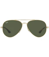 Ray-Ban Unisex Aviator Rb3675 58mm Pilot Sunglasses