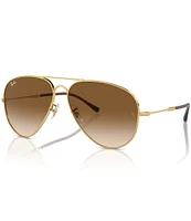 Ray-Ban Unisex RB3825 62mm Gradient Lens Aviator Sunglasses