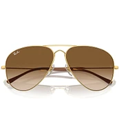 Ray-Ban Unisex RB3825 62mm Gradient Lens Aviator Sunglasses