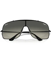 Ray-Ban Unisex RB3897 Wings III Shield Sunglasses