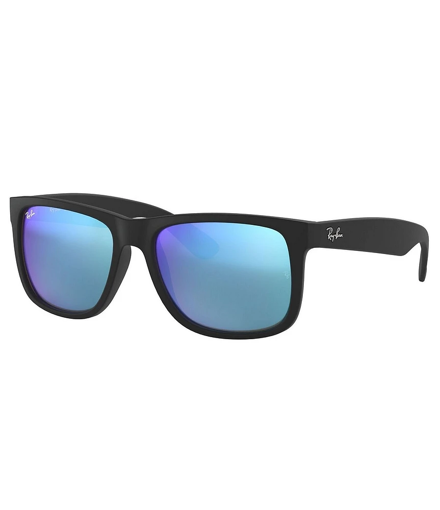 Ray-Ban Unisex RB4165 51mm Mirrored Square Sunglasses