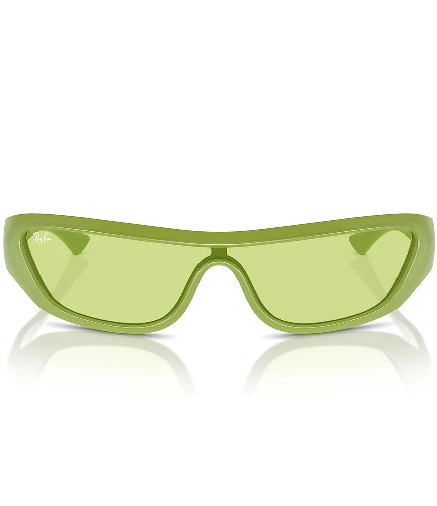 Ray-Ban Unisex Xan Bio-Based RB4431 34mm Statement Sunglasses