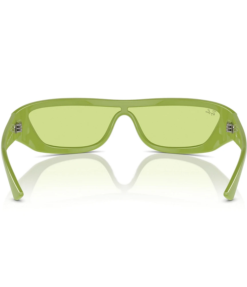 Ray-Ban Unisex Xan Bio-Based RB4431 34mm Statement Sunglasses