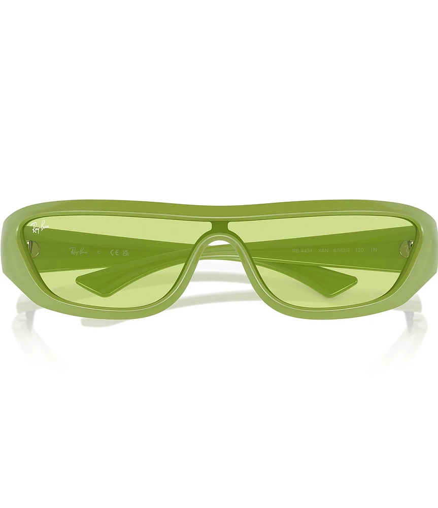 Ray-Ban Unisex Xan Bio-Based RB4431 34mm Statement Sunglasses