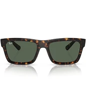 Ray-Ban Unisex Warren 54mm Havana Rectangle Sunglasses