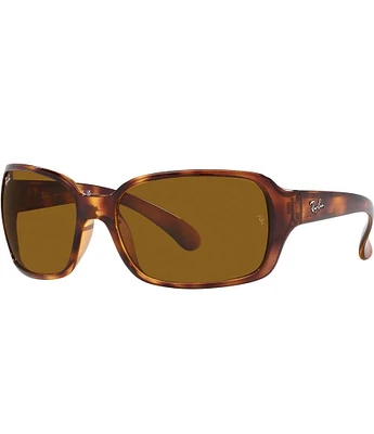 Ray-Ban Women's 0RB4068 60mm Havana Rectangle Sunglasses